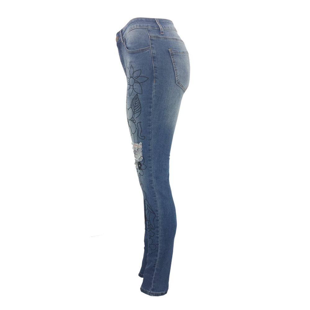 SZ60165 Casual skinny jeans